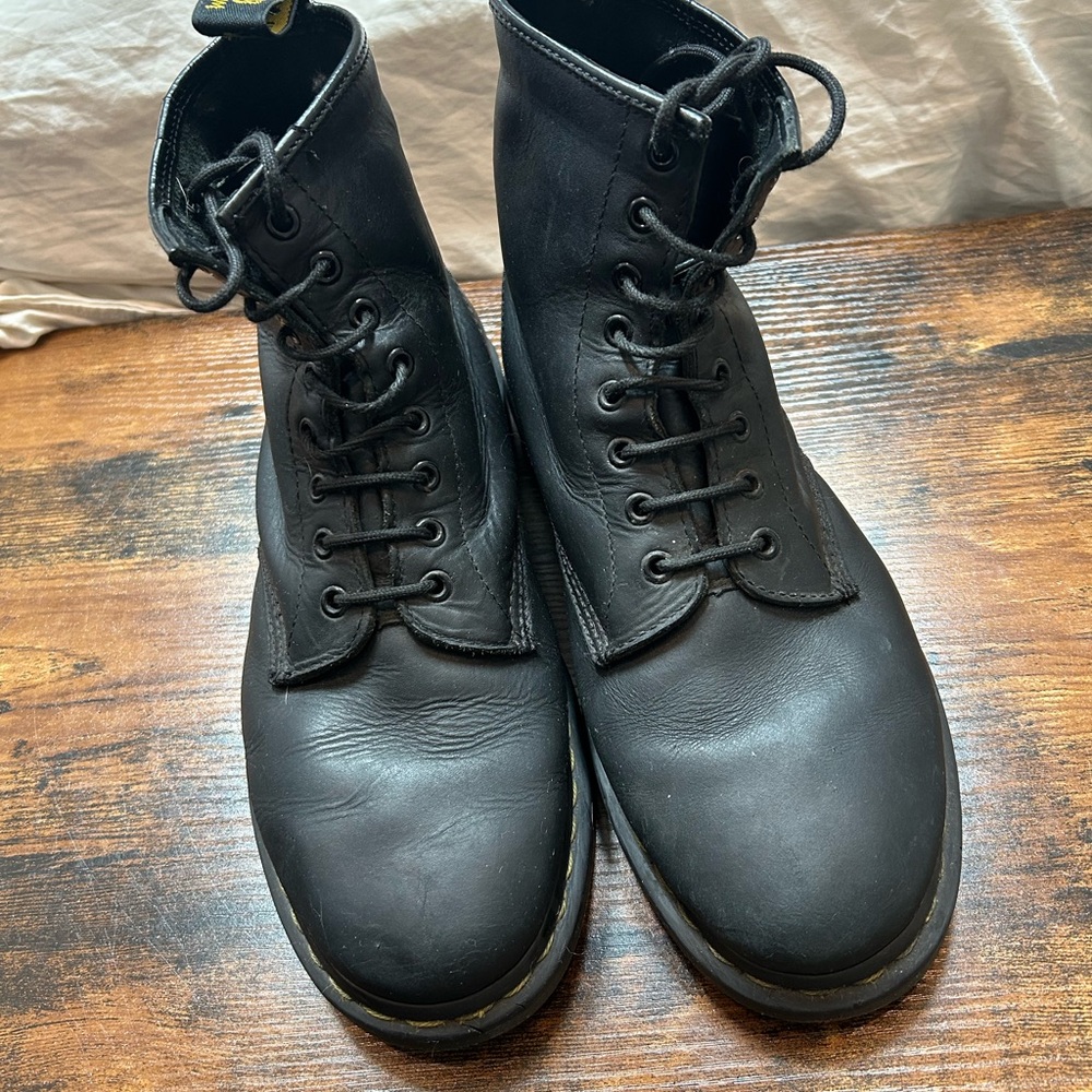 Doc Martens Black Leather Boots